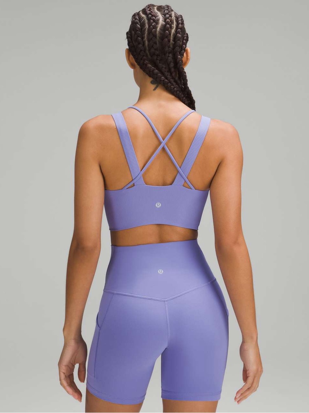 Lululemon Like a Cloud Longline Ribbed Bra *Light Support, D/DD Cups  W-25